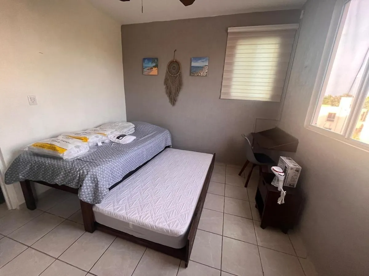 Apartamento Departamento Tranquilo Aldea Tulum 0*,